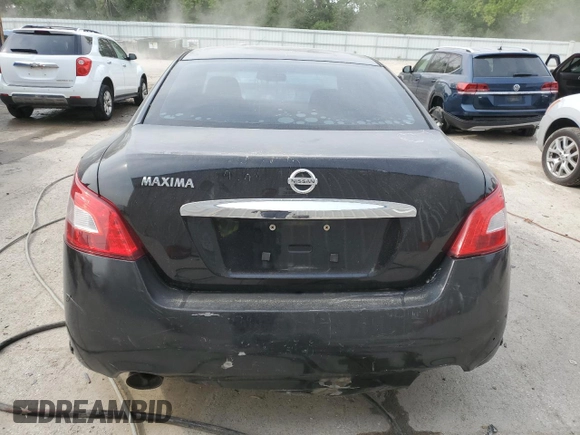 2010 Nissan Maxima SV with VIN 1N4AA5AP3AC818127, listed as a Copart auction lot 58318415 with Not provided miles and Clean title. Bid and sale history available at DreamBid. Image 6.