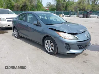 2012 Mazda 3 i Sport with VIN JM1BL1UF1C1548558, listed as a IAAI auction lot 42113245 with 143,667 mi miles and . Bid and sale history available at DreamBid. Image 1.