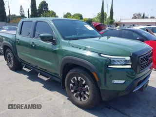 2024 Nissan Frontier SL with VIN 1N6ED1EJ0RN602640, listed as a IAAI auction lot 42465622 with 29,368 mi miles and . Bid and sale history available at DreamBid. Image 1.