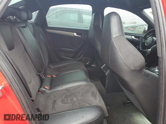 2013 Audi S4 Premium Plus with VIN WAUDGAFL0DA076190, listed as a Copart auction lot 80737894 with 107,369 mi miles and Salvage Title. Bid and sale history available at carsss.com. Image 10.
