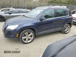 2011 Volkswagen Tiguan SE with VIN WVGBV7AX8BW523969, listed as a Copart auction lot 52463575 with 142,209 mi miles and Clean Title. Bid and sale history available at DreamBid. Image 1.