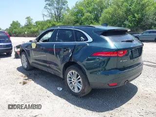 2017 Jaguar F-Pace 35t Prestige with VIN SADCK2BV1HA490874, listed as a IAAI auction lot 42551753 with 52,270 mi miles and . Bid and sale history available at DreamBid. Image 3.