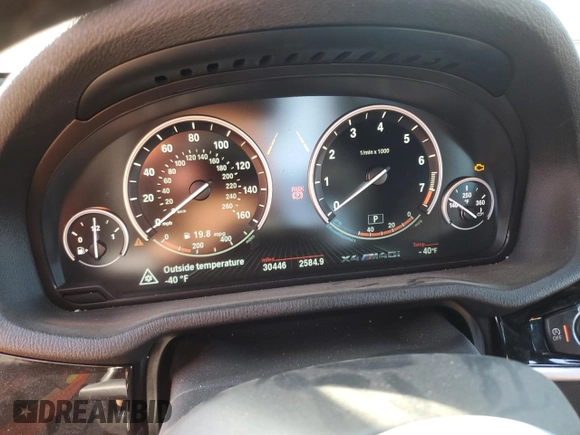 2018 BMW X4 M40i with VIN 5UXXW7C52J0W64510, listed as a Copart auction lot 59716003 with 30,446 mi miles. Bid and sale history available at carsss.com. Image 9.