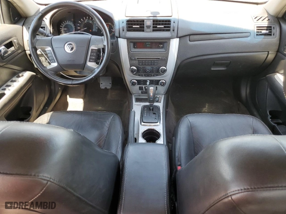 2010 Mercury Milan Premier with VIN 3MEHM0CG1AR604558, listed as a Copart auction lot 48333285 with 84,919 mi miles and Salvage Title. Bid and sale history available at carsss.com. Image 8.