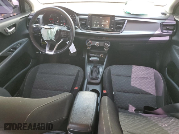 2020 Kia Rio LX with VIN 3KPA24AD7LE331063, listed as a Copart auction lot 67454344 with 142,596 mi miles and Salvage Title. Bid and sale history available at carsss.com. Image 8.