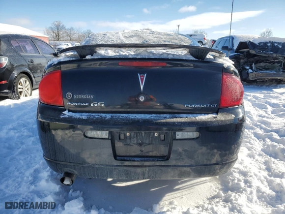 2006 Pontiac G5 GT with VIN 1G2AN15B767725007, listed as a Copart auction lot 44637585 with 148,917 mi miles and Clean Title. Bid and sale history available at carsss.com. Image 6.