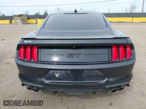2022 Ford Mustang GT with VIN 1FA6P8CFXN5110171, listed as a IAAI auction lot 41690206 with 20,989 mi miles and . Bid and sale history available at DreamBid. Image 17.