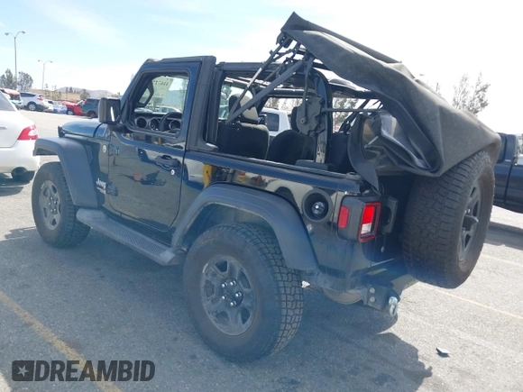 2021 Jeep Wrangler 80th Anniversary with VIN 1C4GJXAN0MW536349, listed as a IAAI auction lot 41672765 with 75,924 mi miles and . Bid and sale history available at DreamBid. Image 3.