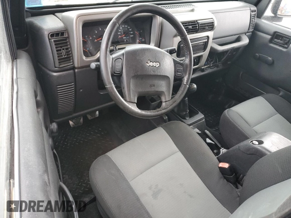2006 Jeep Wrangler Unlimited LWB with VIN 1J4FA44S66P748840, listed as a Copart auction lot 85282024 with 0 mi miles and Salvage Title. Bid and sale history available at carsss.com. Image 8.