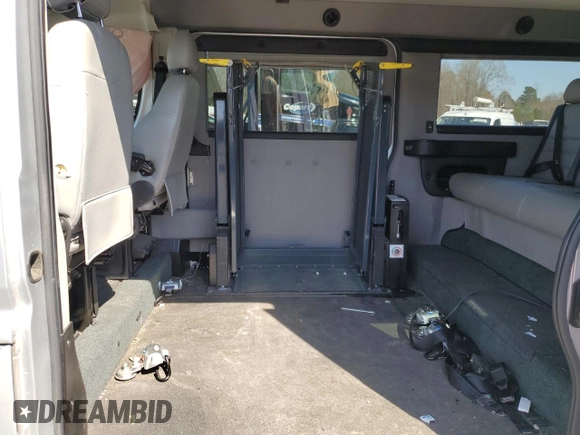 2018 Ram ProMaster Cargo with VIN 3C6TRVAG1JE147424, listed as a Copart auction lot 50696185 with 60,413 mi miles and Salvage Title. Bid and sale history available at DreamBid. Image 11.