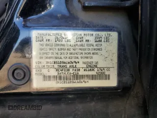2006 Nissan Sentra S with VIN 3N1CB51D56L606964, listed as a Copart auction lot 52257075 with 68,200 mi miles and Salvage Title. Bid and sale history available at DreamBid. Image 14.