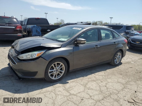 2015 Ford Focus SE with VIN 1FADP3F21FL349981, listed as a Copart auction lot 53460425 with 76,542 mi miles and Salvage title. Bid and sale history available at DreamBid. Image 1.