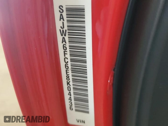 2014 Jaguar F-Type S with VIN SAJWA6FC6E8K04436, listed as a Copart auction lot 55613915 with 96,888 mi miles and Clean Title. Bid and sale history available at DreamBid. Image 12.