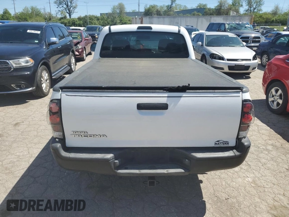 2006 Toyota Tacoma with VIN 5TENX22N56Z150829, listed as a Copart auction lot 50858704 with 0 mi miles and Salvage Title. Bid and sale history available at carsss.com. Image 6.