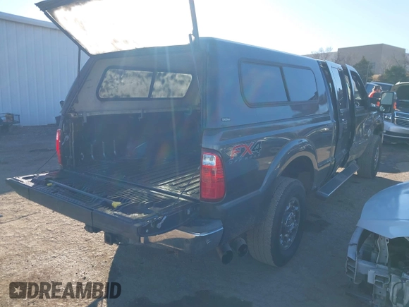 2016 Ford F-250 Lariat with VIN 1FT7W2BT7GEB05597, listed as a IAAI auction lot 41208004 with 129,956 mi miles and . Bid and sale history available at DreamBid. Image 4.