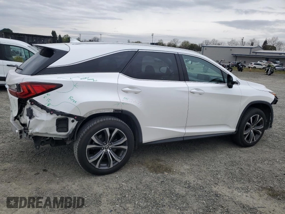 2018 Lexus RX 350L Premium with VIN JTJDZKCA4J2008001, listed as a Copart auction lot 47625985 with 71,324 mi miles and Salvage Title. Bid and sale history available at DreamBid. Image 3.