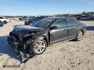 2020 Volkswagen Passat 2.0T S with VIN 1VWAA7A3XLC012725, listed as a Copart auction lot 82142864 with 109,510 mi miles and Salvage Title. Bid and sale history available at carsss.com. Image 1.