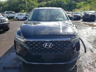 2019 Hyundai Santa Fe SE with VIN 5NMS23AD2KH019027, listed as a Copart auction lot 86604454 with 54,218 mi miles and Salvage Title. Bid and sale history available at carsss.com. Image 5.