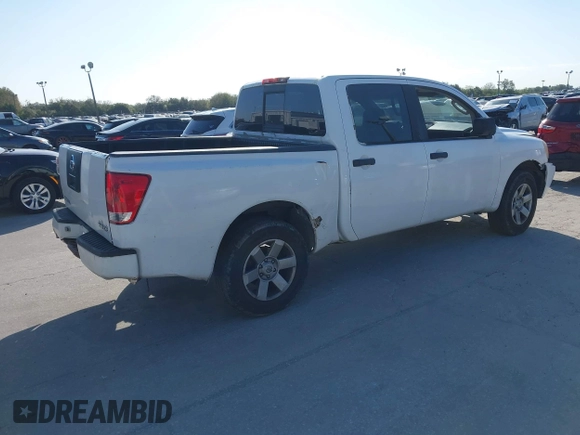 2004 Nissan Titan LE with VIN 1N6AA07A74N565495, listed as a IAAI auction lot 41582747 with 192,550 mi miles and . Bid and sale history available at DreamBid. Image 4.