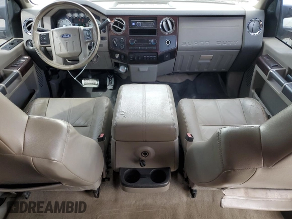 2008 Ford F-350 XL with VIN 1FTSW31R08EB49836, listed as a Copart auction lot 50915895 with 273,563 mi miles and Salvage Title. Bid and sale history available at DreamBid. Image 8.