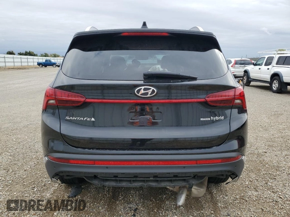 2023 Hyundai Santa Fe Hybrid SEL Premium with VIN 5NMS3DA11PH015602, listed as a Copart auction lot 71403874 with 17,819 mi miles and Salvage Title. Bid and sale history available at carsss.com. Image 6.