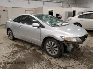 2011 Honda Civic Cpe EX with VIN 2HGFG1B84BH509636, listed as a Copart auction lot 84452064 with 147,895 mi miles and Salvage Title. Bid and sale history available at carsss.com. Image 4.
