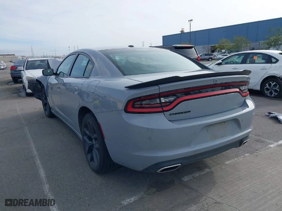 2022 Dodge Charger SXT with VIN 2C3CDXBG7NH208565, listed as a IAAI auction lot 41603859 with 48,438 mi miles. Bid and sale history available at carsss.com. Image 3.
