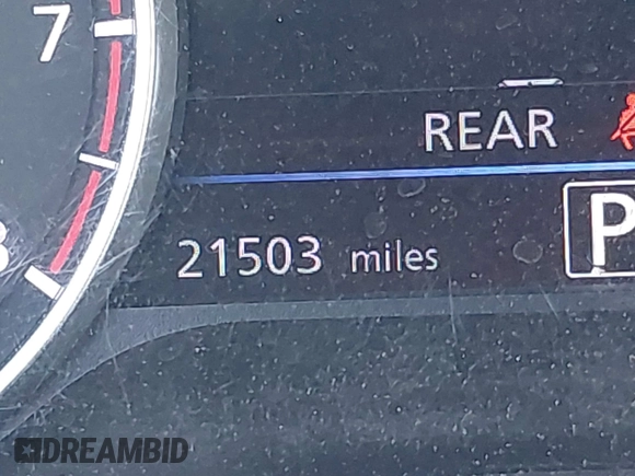 2024 Nissan Sentra SR with VIN 3N1AB8DV8RY365132, listed as a IAAI auction lot 42220944 with 21,503 mi miles and . Bid and sale history available at DreamBid. Image 15.