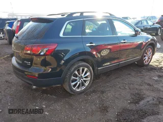 2015 Mazda CX-9 Grand Touring with VIN JM3TB3DA7F0467394, listed as a IAAI auction lot 41749174 with 189,097 mi miles. Bid and sale history available at carsss.com. Image 4.