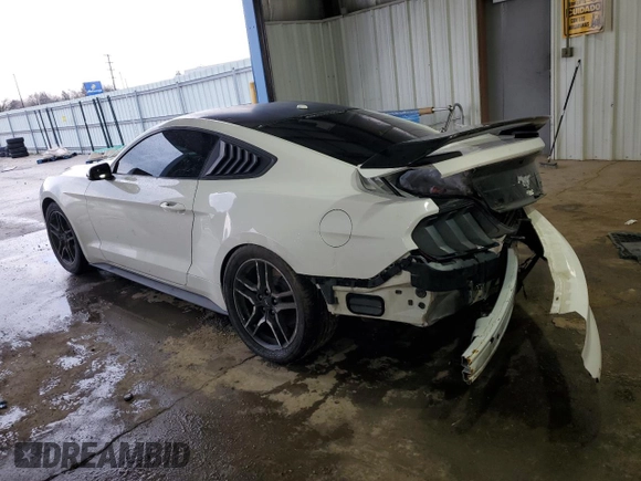 2019 Ford Mustang EcoBoost with VIN 1FA6P8TH1K5151821, listed as a Copart auction lot 50898815 with 76,497 mi miles and Clean Title. Bid and sale history available at carsss.com. Image 2.
