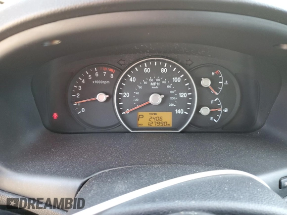 2010 Kia Rondo LX with VIN KNAHG8C84A7299898, listed as a Copart auction lot 53477175 with 127,990 mi miles and Salvage Title. Bid and sale history available at carsss.com. Image 9.