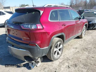 2020 Jeep Cherokee Limited with VIN 1C4PJMDNXLD555396, listed as a IAAI auction lot 41839372 with 36,078 mi miles. Bid and sale history available at carsss.com. Image 4.