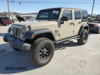 2018 Jeep Wrangler JK Unlimited Sport with VIN 1C4BJWDG5JL878507, listed as a Copart auction lot 47029335 with 62,694 mi miles and Salvage Title. Bid and sale history available at carsss.com. Image 1.