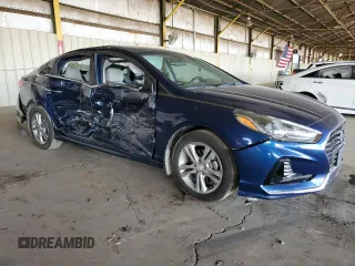 2018 Hyundai Sonata SEL with VIN 5NPE34AF6JH602901, listed as a Copart auction lot 48015045 with 42,278 mi miles and Salvage Title. Bid and sale history available at DreamBid. Image 4.