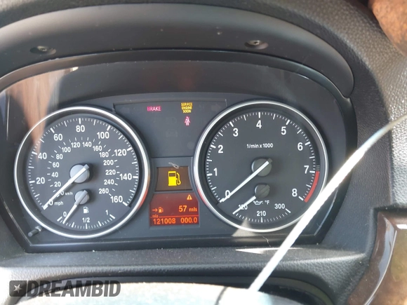 2007 BMW 3 Series 335i with VIN WBAVB73507VF53082, listed as a IAAI auction lot 42777159 with 121,008 mi miles and . Bid and sale history available at DreamBid. Image 7.