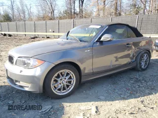 2010 BMW 1 Series 128i with VIN WBAUL7C50AVJ77447, listed as a Copart auction lot 83904954 with Not Provided miles and Salvage Title. Bid and sale history available at carsss.com. Image 1.