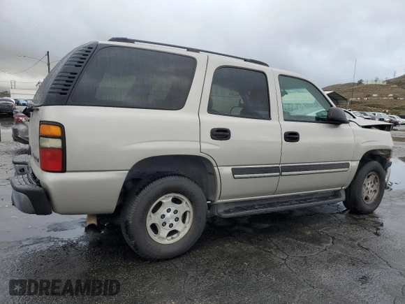 2004 Chevrolet Tahoe LS with VIN 1GNEC13V44J301307, listed as a Copart auction lot 45314165 with 202,080 mi miles and Salvage Title. Bid and sale history available at carsss.com. Image 3.
