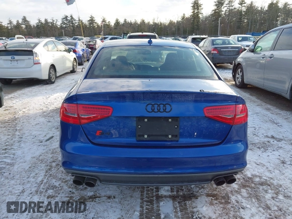 2015 Audi S4 Premium Plus with VIN WAUDGAFL7FA066078, listed as a IAAI auction lot 41287745 with 94,277 mi miles. Bid and sale history available at carsss.com. Image 16.