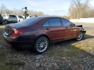 2019 Mercedes-Benz S 560 with VIN WDDUG8GB1KA460161, listed as a Copart auction lot 84056044 with 37,953 mi miles and Salvage Title. Bid and sale history available at DreamBid. Image 3.