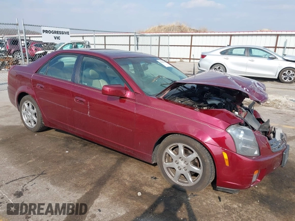 2003 Cadillac CTS with VIN 1G6DM57N130105027, listed as a IAAI auction lot 42024292 with Not Provided miles and . Bid and sale history available at DreamBid. Image 1.
