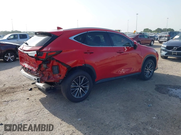 2022 Lexus NX 250 Premium with VIN 2T2GDCAZ5NC002028, listed as a IAAI auction lot 42629902 with 19,095 mi miles and . Bid and sale history available at DreamBid. Image 4.
