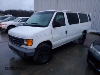 2006 Ford Econoline Passenger XL with VIN 1FBSS31L36DA18916, listed as a Copart auction lot 84258804 with 183,248 mi miles and Salvage Title. Bid and sale history available at carsss.com. Image 1.