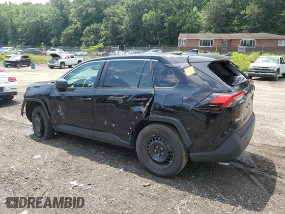 2024 Toyota RAV4 LE with VIN 2T3F1RFV3RW444724, listed as a Copart auction lot 63760475 with 24,582 mi miles and Non repairable. Bid and sale history available at DreamBid. Image 2.