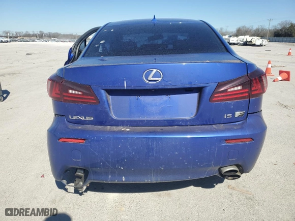 2008 Lexus IS F with VIN JTHBP262585004647, listed as a Copart auction lot 47167715 with NaN miles and Clean Title. Bid and sale history available at carsss.com. Image 6.