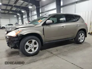 2003 Nissan Murano SL with VIN JN8AZ08T03W122744, listed as a Copart auction lot 49777265 with 154,997 mi miles and Salvage Title. Bid and sale history available at DreamBid. Image 1.