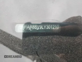 2020 Nissan Sentra S with VIN 3N1AB8BV9LY301210, listed as a Copart auction lot 50958345 with 96,299 mi miles and Salvage Title. Bid and sale history available at DreamBid. Image 12.