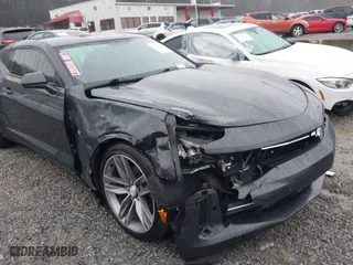 2018 Chevrolet Camaro 2LT with VIN 1G1FD1RS1J0132462, listed as a IAAI auction lot 41407159 with 78,279 mi miles. Bid and sale history available at carsss.com. Image 1.