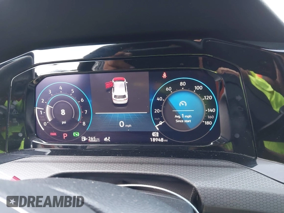 2024 Volkswagen GTI S с VIN WVWGA7CDXRW214636, выставлен на аукционе IAAI как лот 42503555 с пробегом 18 948 миль миль и . История ставок и продаж доступна на DreamBid. Изображение 7.