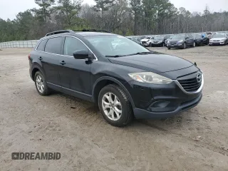 2013 Mazda CX-9 Touring with VIN JM3TB2CAXD0410132, listed as a Copart auction lot 46178095 with 261,450 mi miles and Salvage title. Bid and sale history available at DreamBid. Image 4.