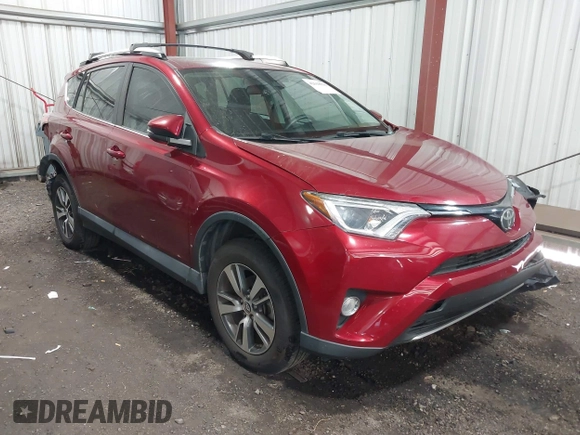 2018 Toyota RAV4 XLE with VIN 2T3WFREV7JW511624, listed as a IAAI auction lot 42618538 with 62,681 mi miles and . Bid and sale history available at DreamBid. Image 1.